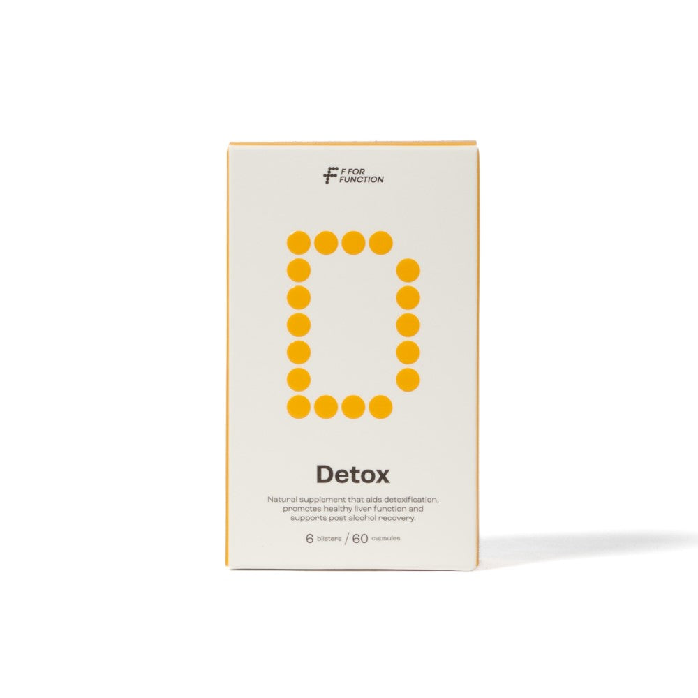 Detox Supplement - with Turmeric, Milk Thistle and Artichoke | F