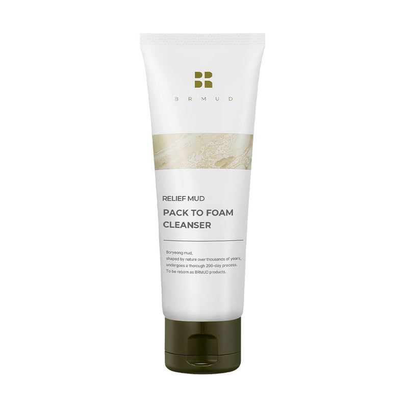 Relief Mud Pack to Foam Cleanser