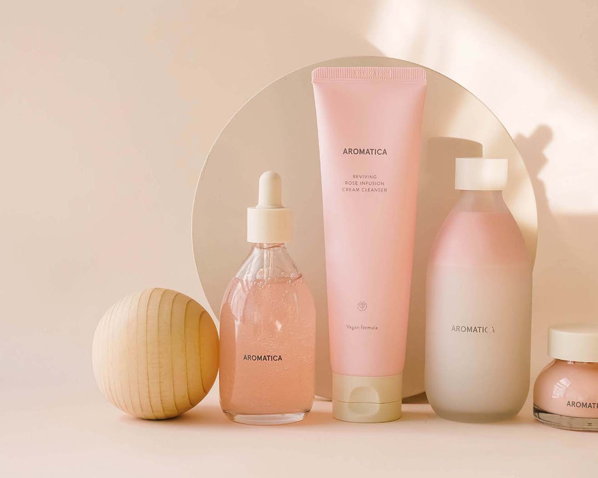 This Rose Inspired Skincare Set from Aromatica Left My Skin Soft and R