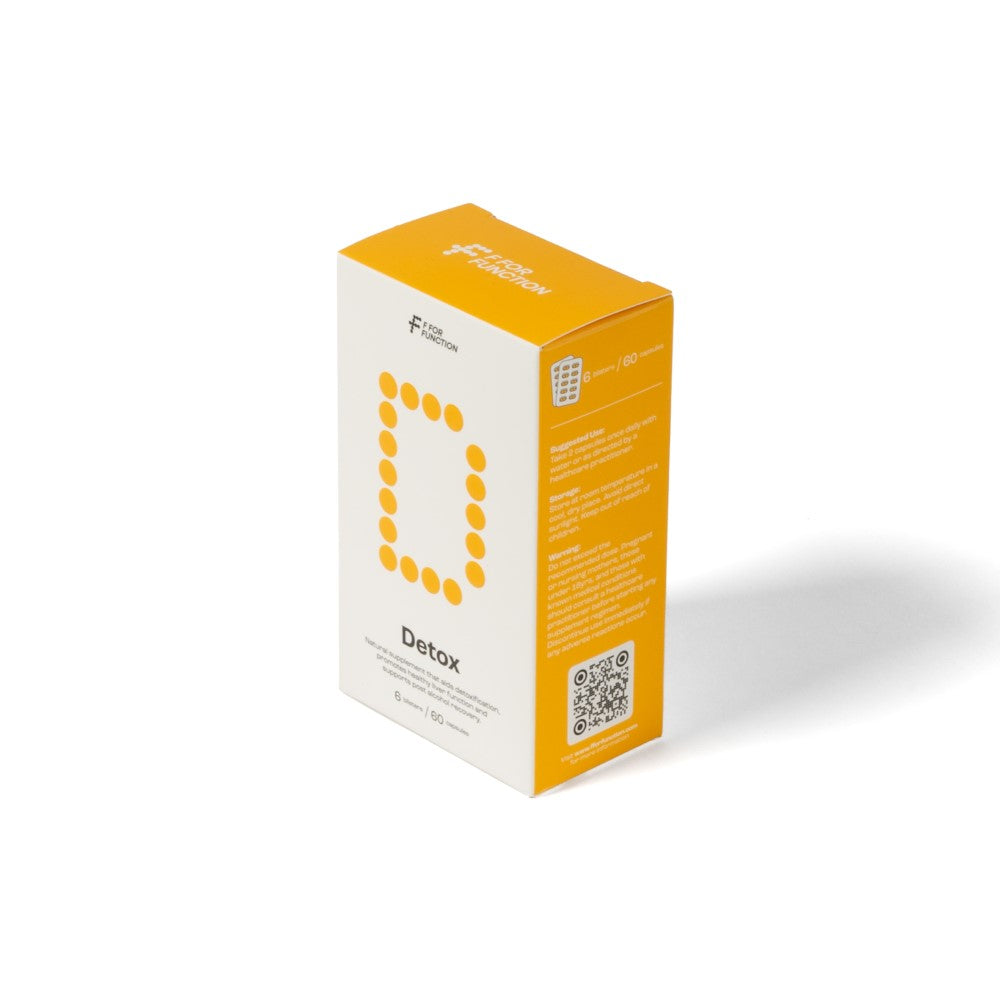 Detox Supplement - with Turmeric, Milk Thistle and Artichoke | F