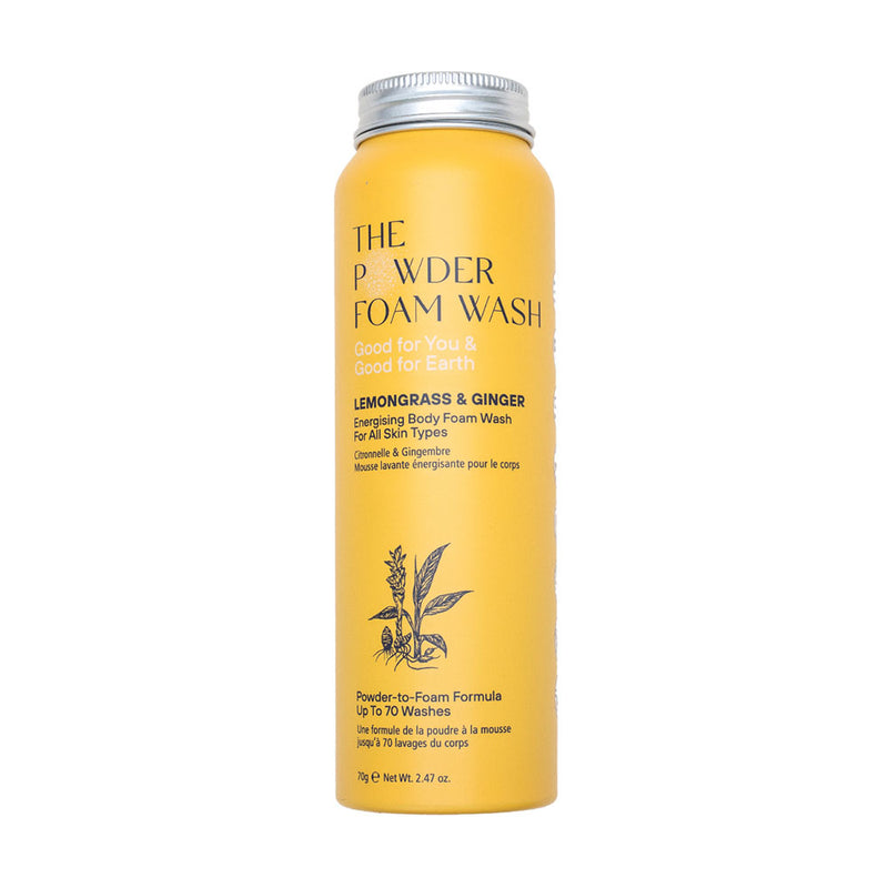 Energising Body Foam Wash For All Skin Types - Lemongrass & Ginger