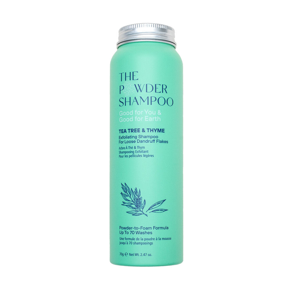 Exfoliating Shampoo For Loose Dandruff Flakes - Tea Tree & Thyme