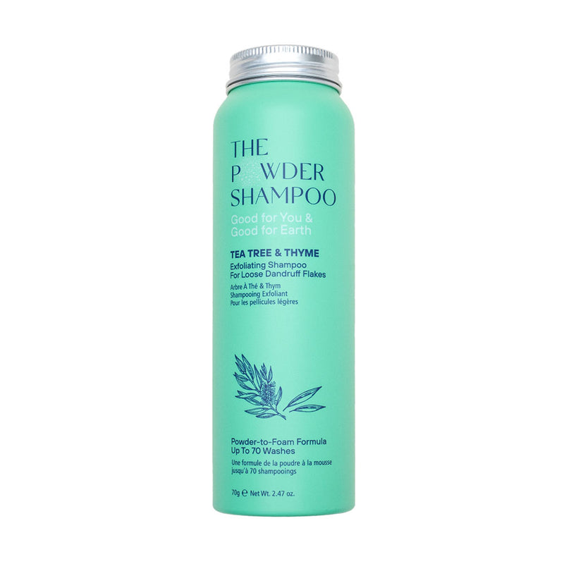 Exfoliating Shampoo For Loose Dandruff Flakes - Tea Tree & Thyme