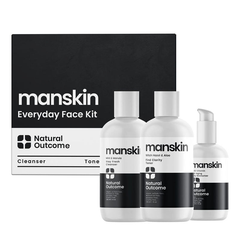 Man Skin 3-Step Daily Regimen