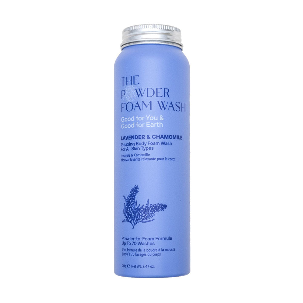 Relaxing Body Foam Wash For All Skin Types - Lavender & Chamomile