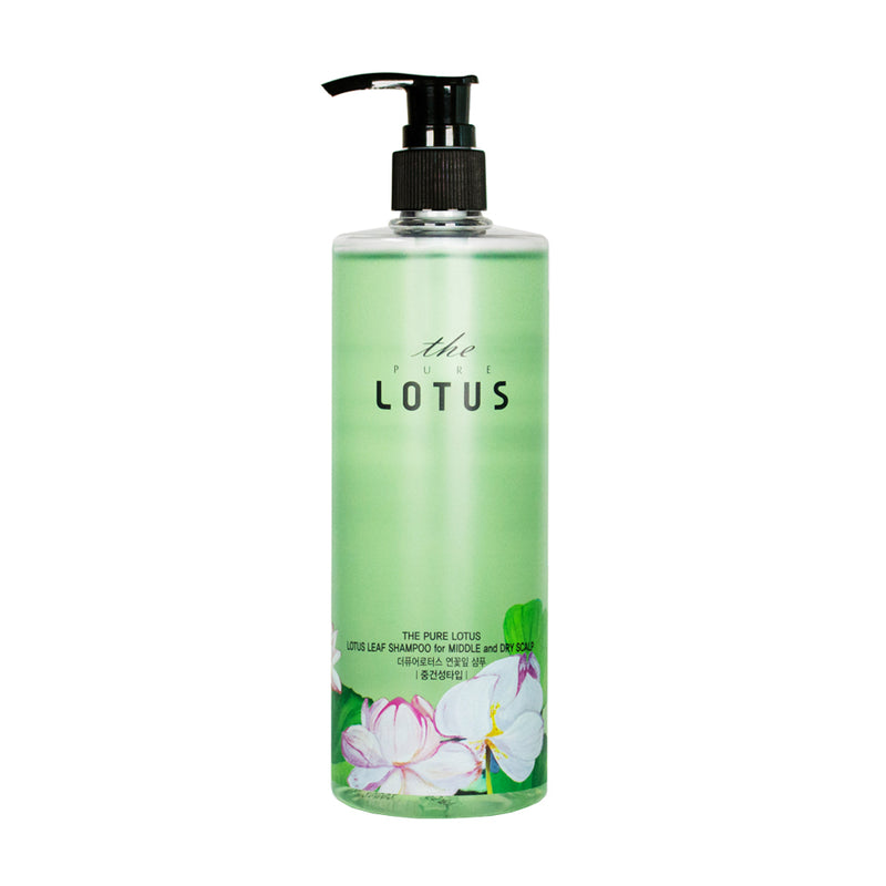 Jeju Lotus Leaf Shampoo for Middle & Dry Scalp
