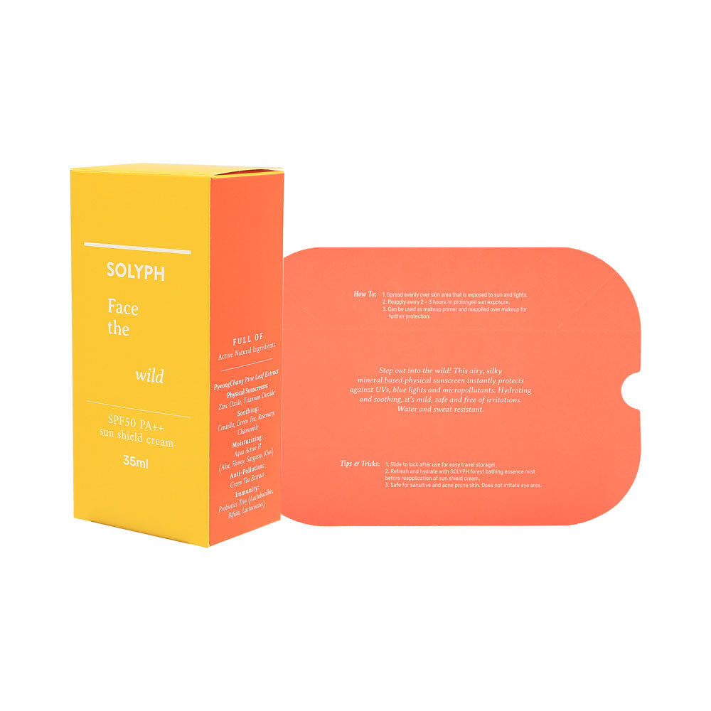 Face The Wild, Sun Cream SPF 50+ PA+++